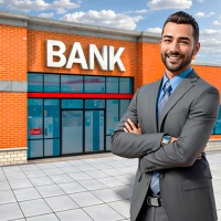 Idle Bank Simulator Money Game