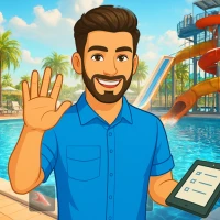 Waterpark Slide Fun Simulator